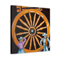 "Wheel of Royal Luxury" - Canvas