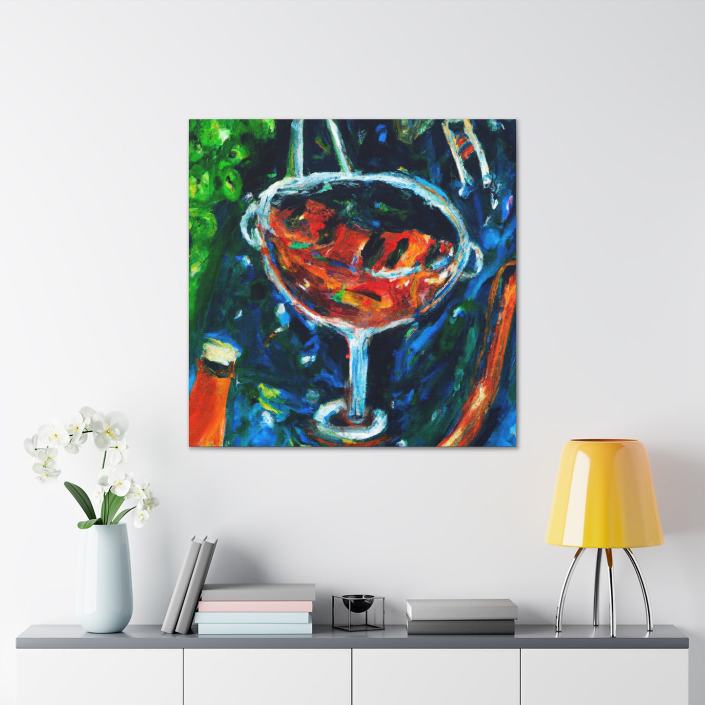 Drinking at the Tavern - Canvas