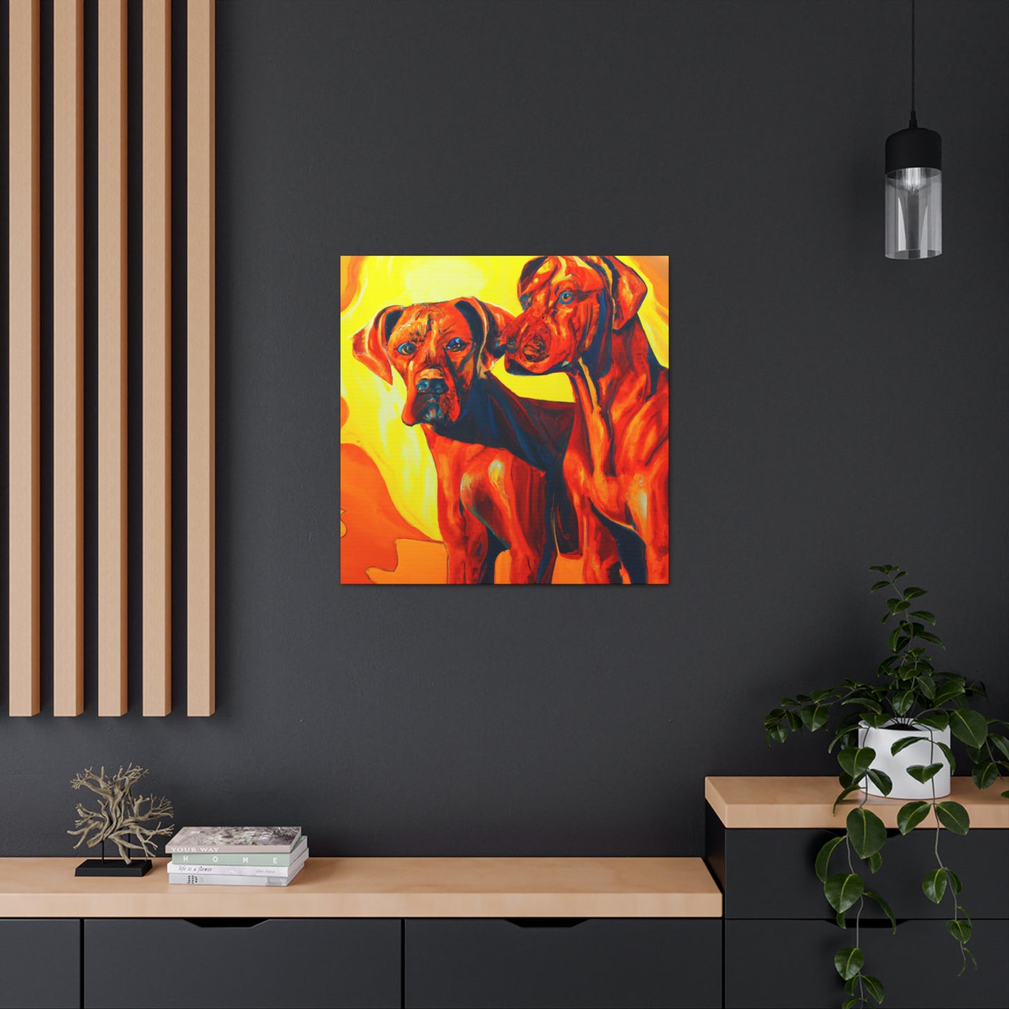 Ridgeback in Surrealism - Canvas