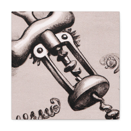 Corkscrew in Rococo - Canvas