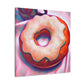 "Glistening Surreal Doughnuts" - Canvas