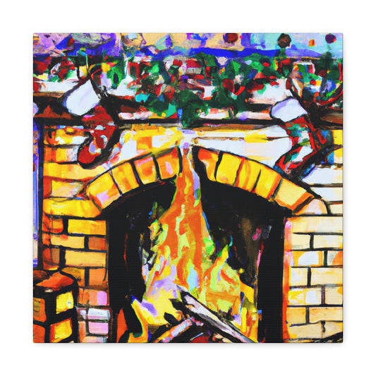 Flame of History Fires - Canvas