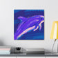 Dolphin in Simplicity - Canvas