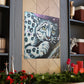 Snow Leopard Surrealism - Canvas