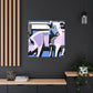 Pig in Art Deco - Canvas