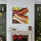 Bacon in the Garden - Canvas