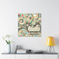 Whimsical Heritage Hues - Canvas