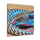 "Blue Tongued Skink Bliss" - Canvas