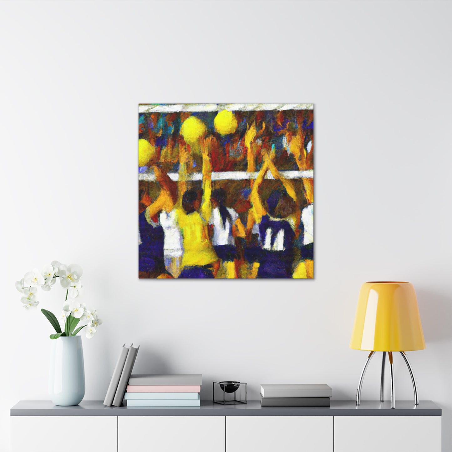 "Volleyball on the Beach" - Canvas