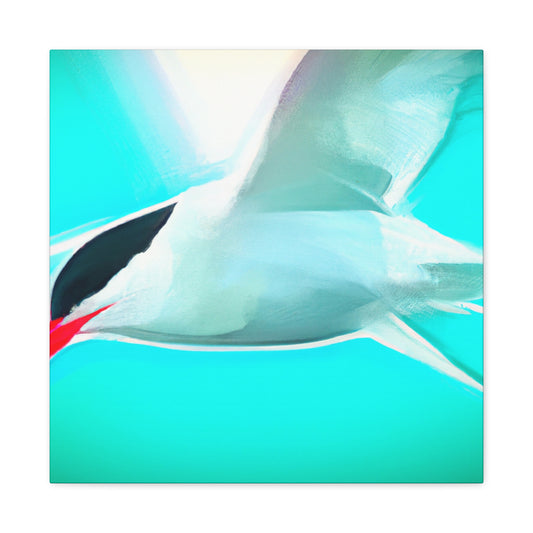 "Arctic Tern Migration". - Canvas