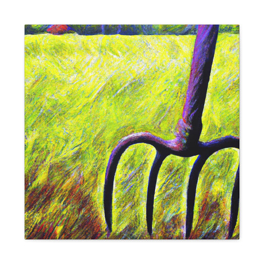 Pitchfork in Impressionism - Canvas