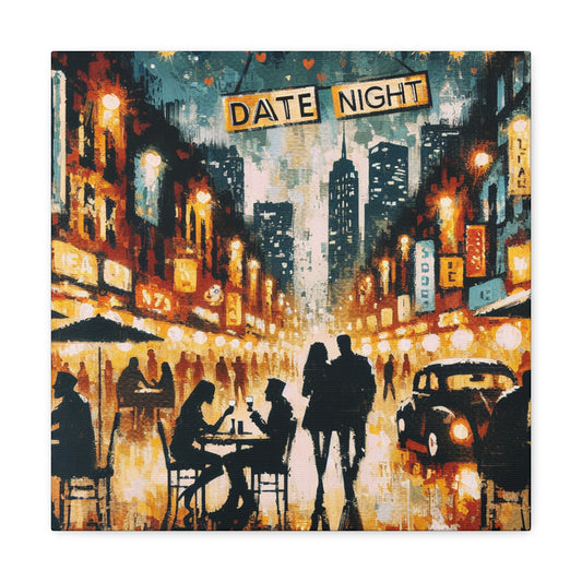 Starry Vantage Nights - Canvas