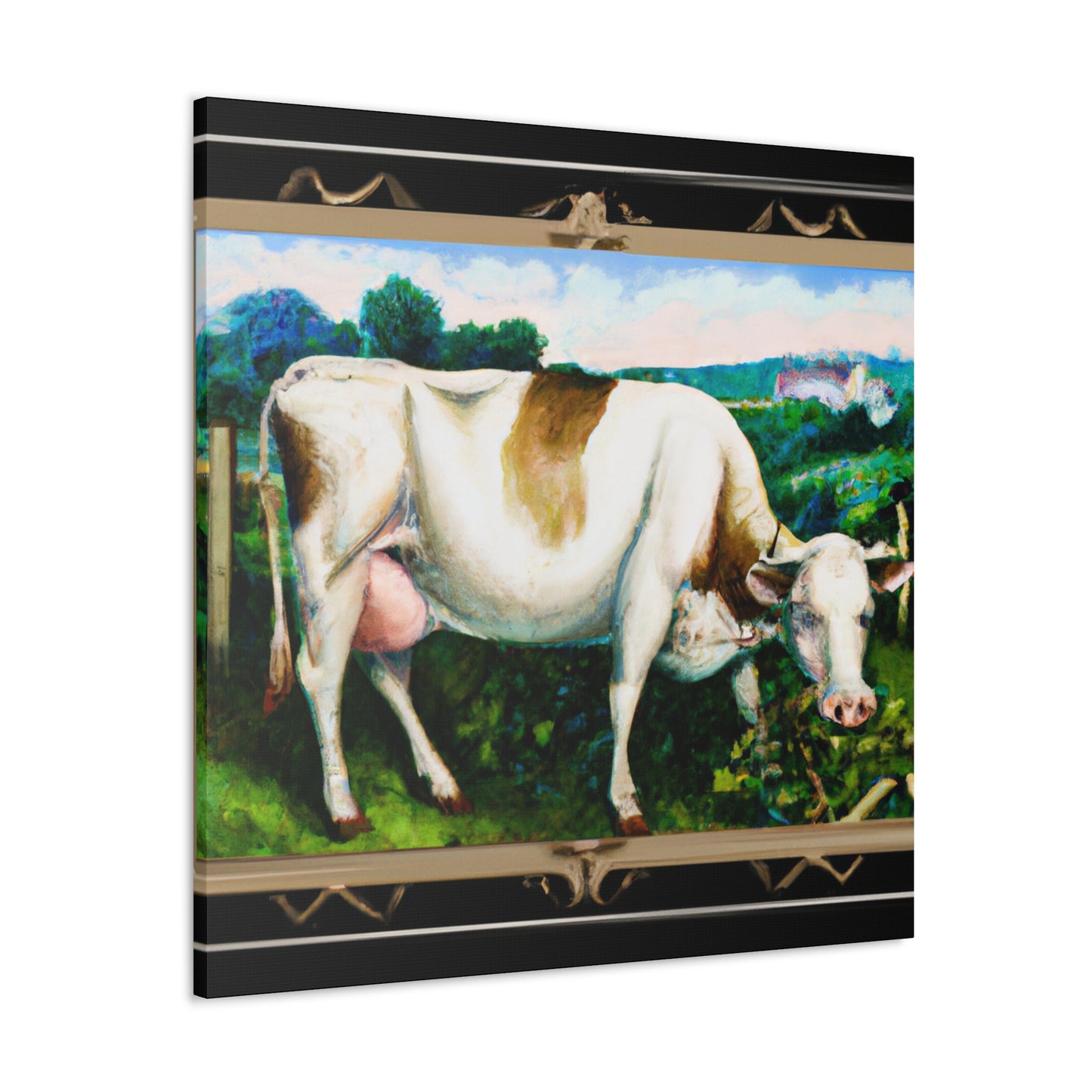 Milking the Fertile Cow - Canvas