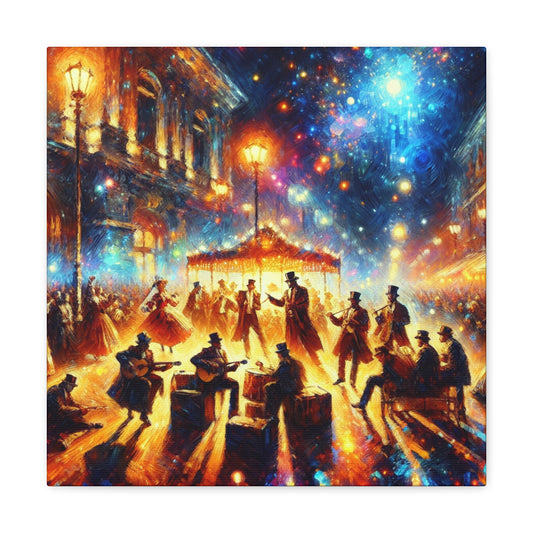 "Harmony of Urban Artistry" - Canvas