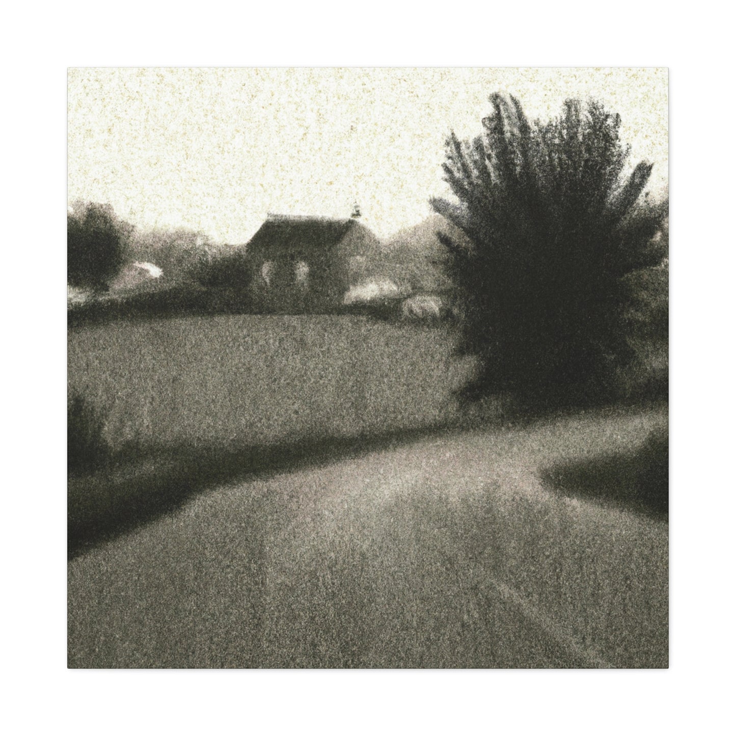 "Country Road Impressionism" - Canvas