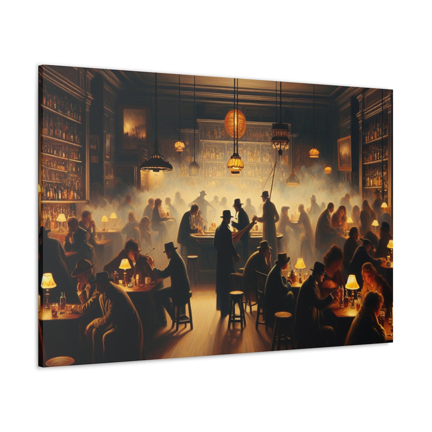 "Mystic Tavern Revelry" - Canvas