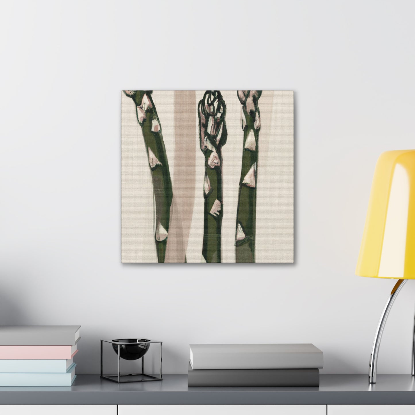 "Asparagus in Abstraction" - Canvas