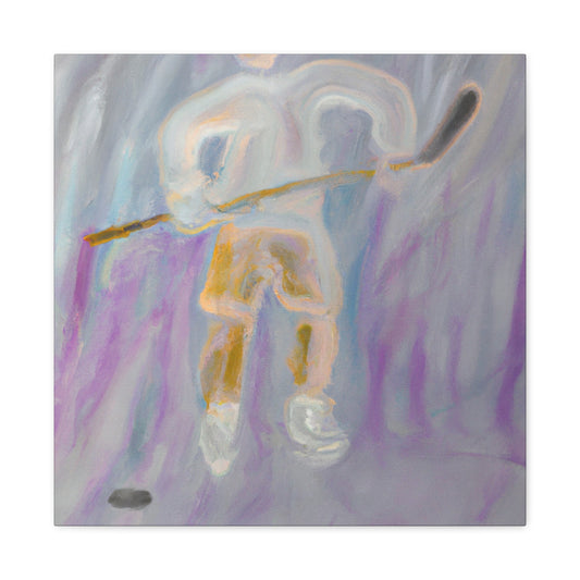 Hockey on Ice-Skates - Canvas