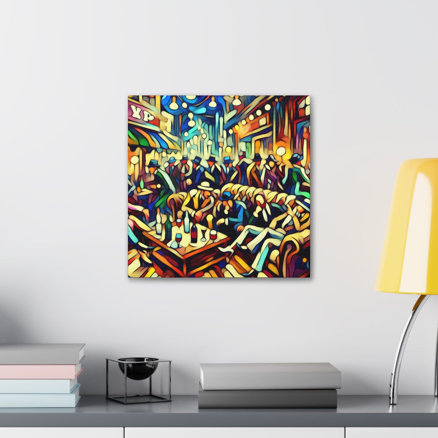 "Lavish Twilight Retreat" - Canvas