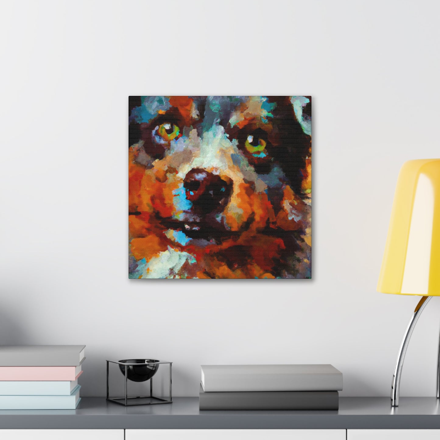 Aussie Shepherd Impression - Canvas