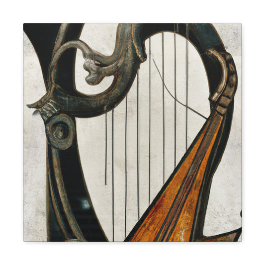 The Harp's Discordance - Canvas