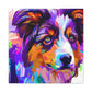 Australian Shepherd Reflection - Canvas