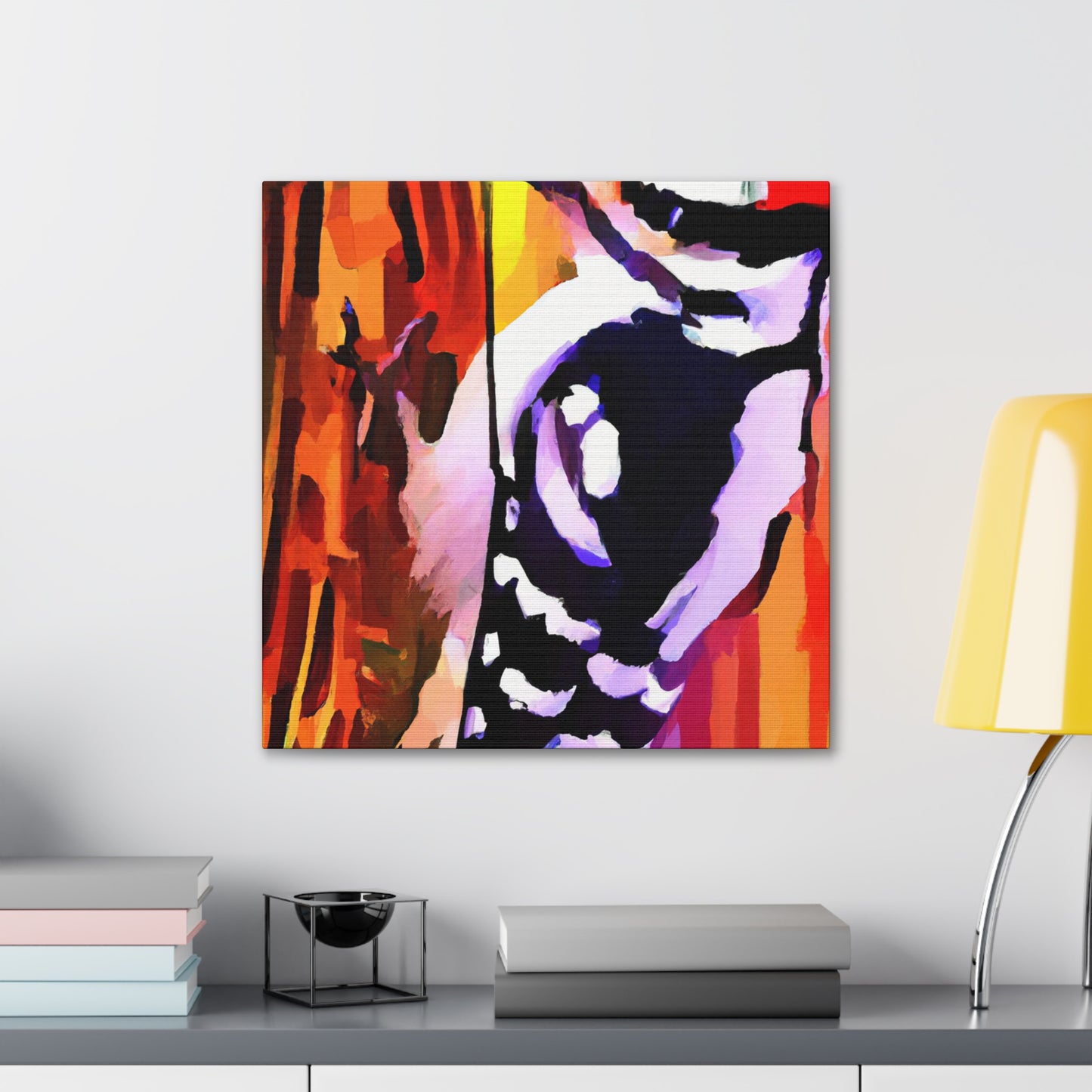 "Downy Woodpecker Wishes" - Canvas