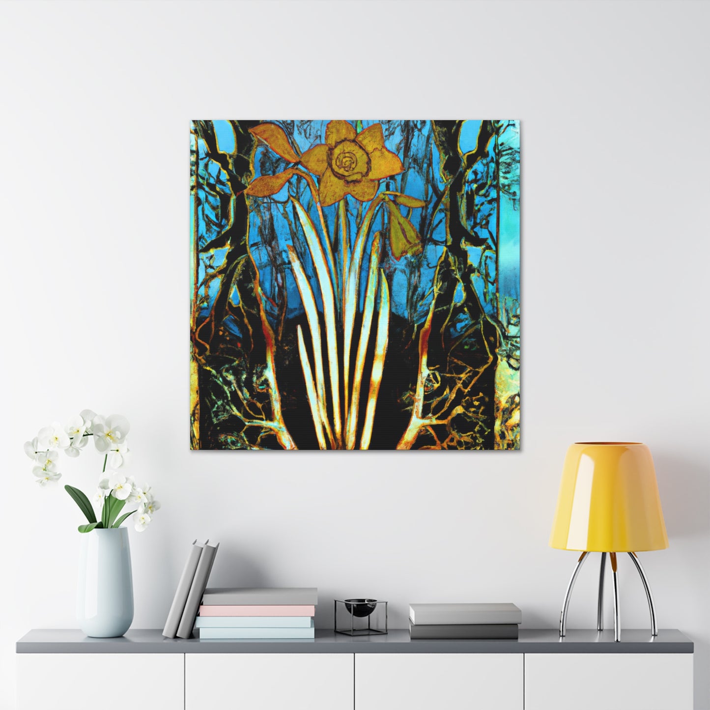 "Daffodils in Bloom" - Canvas