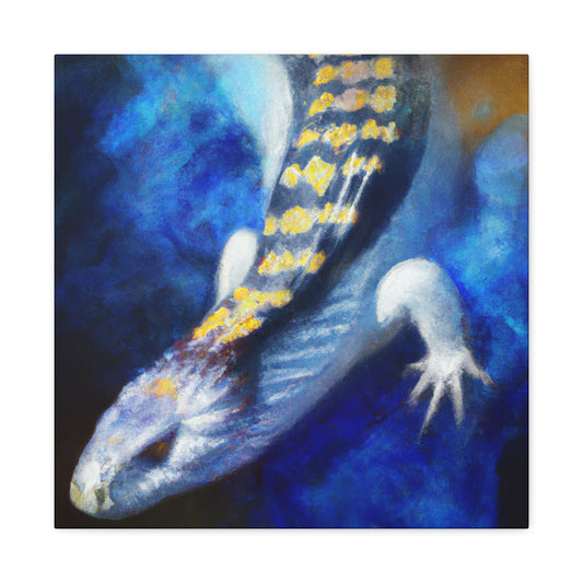 Blue Tongue Skink Dream - Canvas