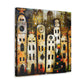 City Square: Steampunk - Canvas