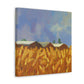 "Wheat Field Idyllic Dream" - Canvas