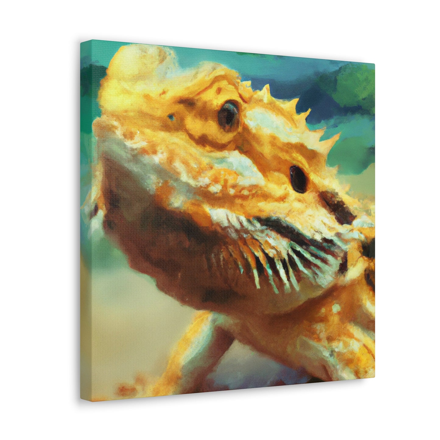 Bearded Dragon Majesty - Canvas