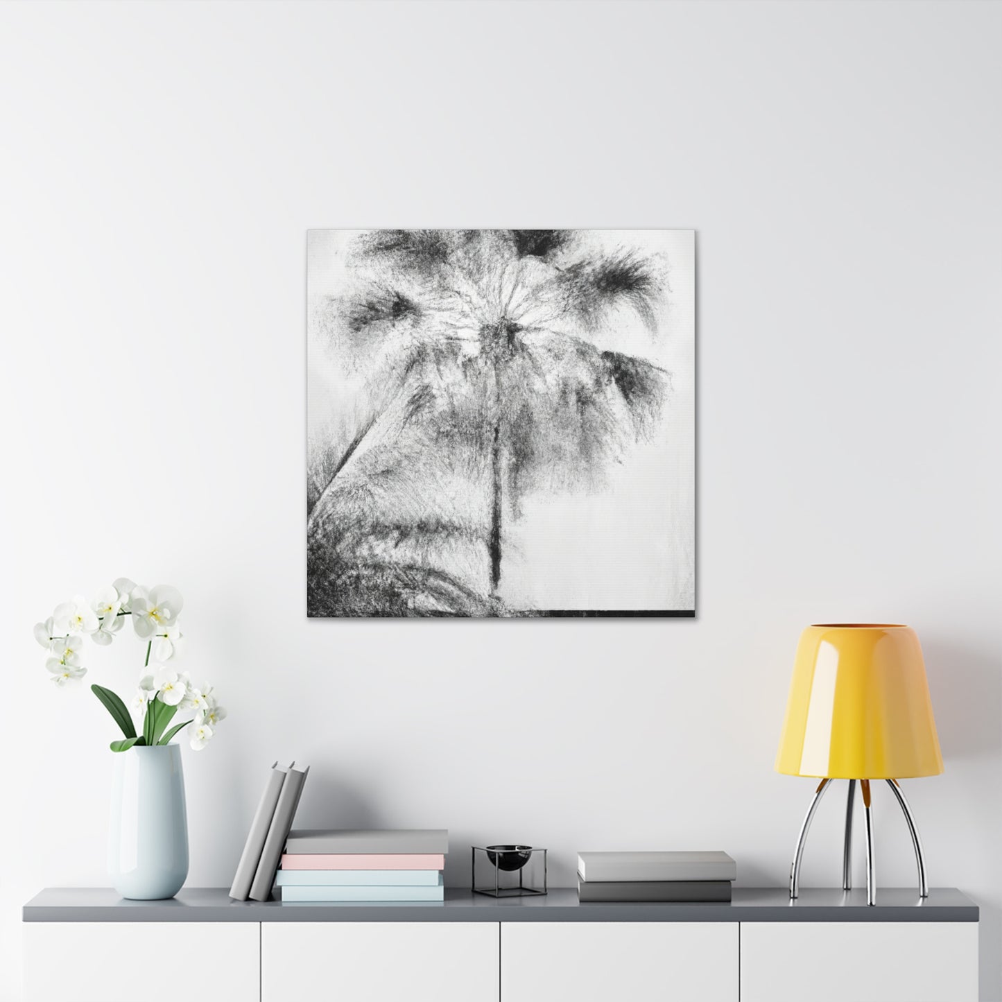 "Palm Tree in Paradise" - Canvas