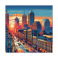 "Glimpses of Indianapolis" - Canvas