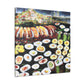 Sushi in Impressionism - Canvas