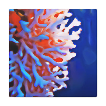 Coral Underwater Splendor - Canvas