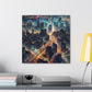 "Midnight Metropolitan Majesty" - Canvas