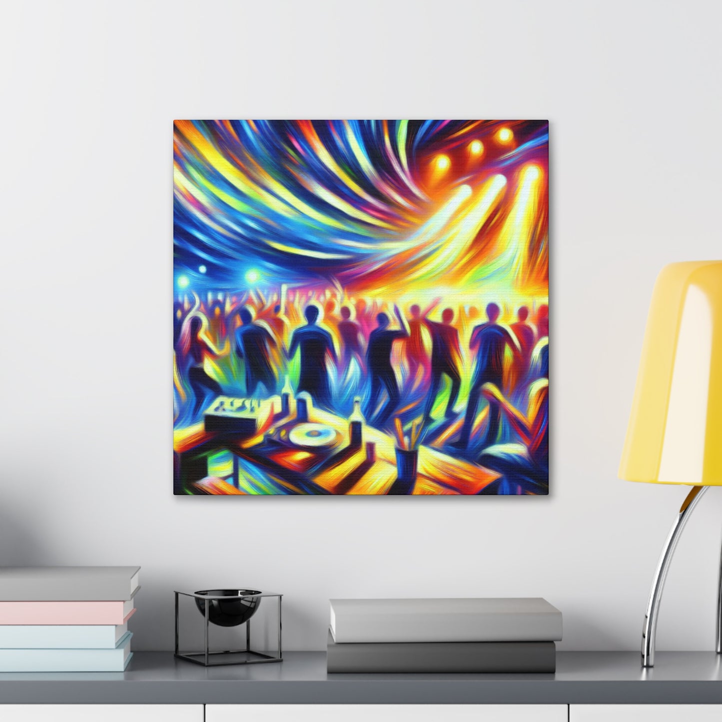 Euphoric Midnight Dance - Canvas