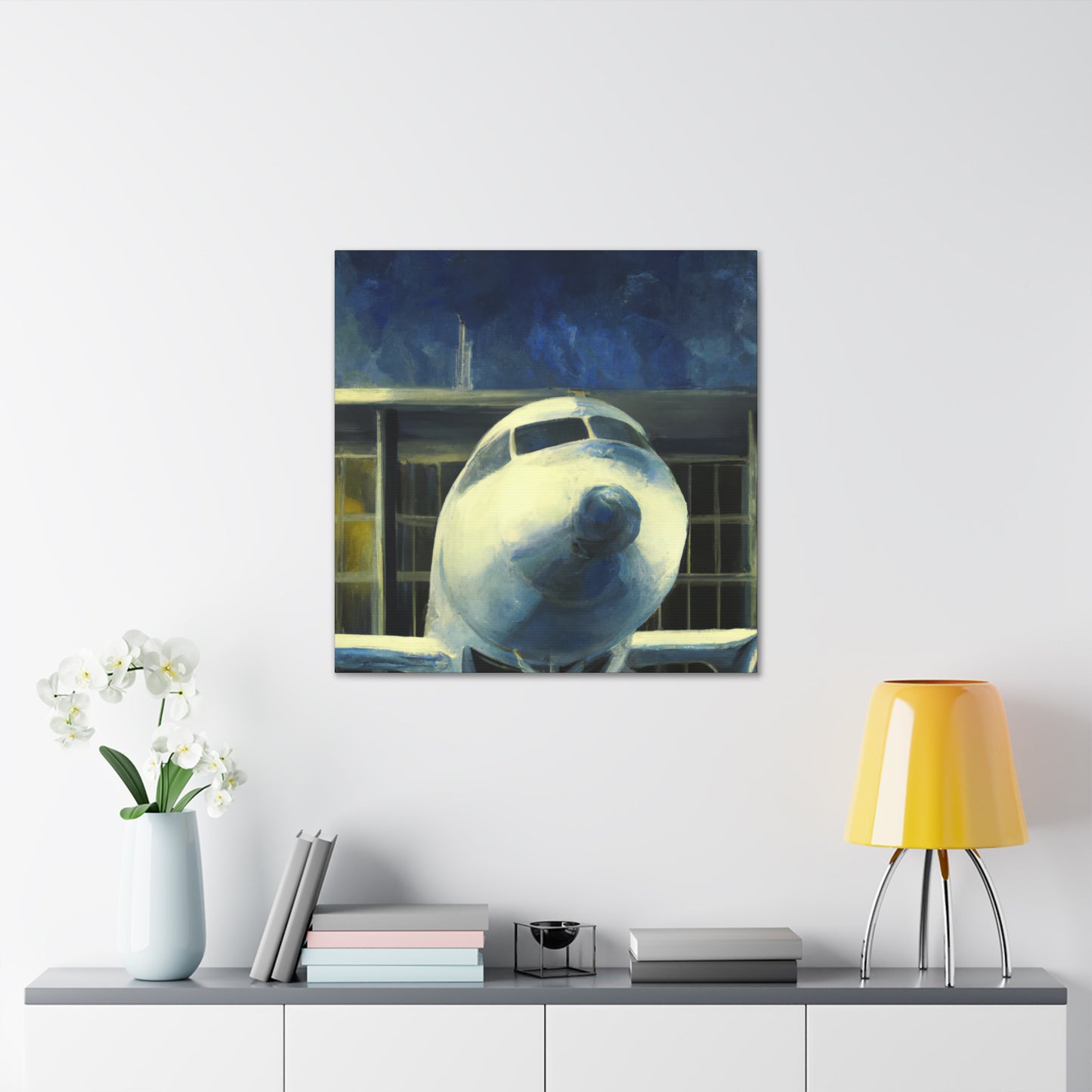 "Aeronautical Nostalgia Flight" - Canvas