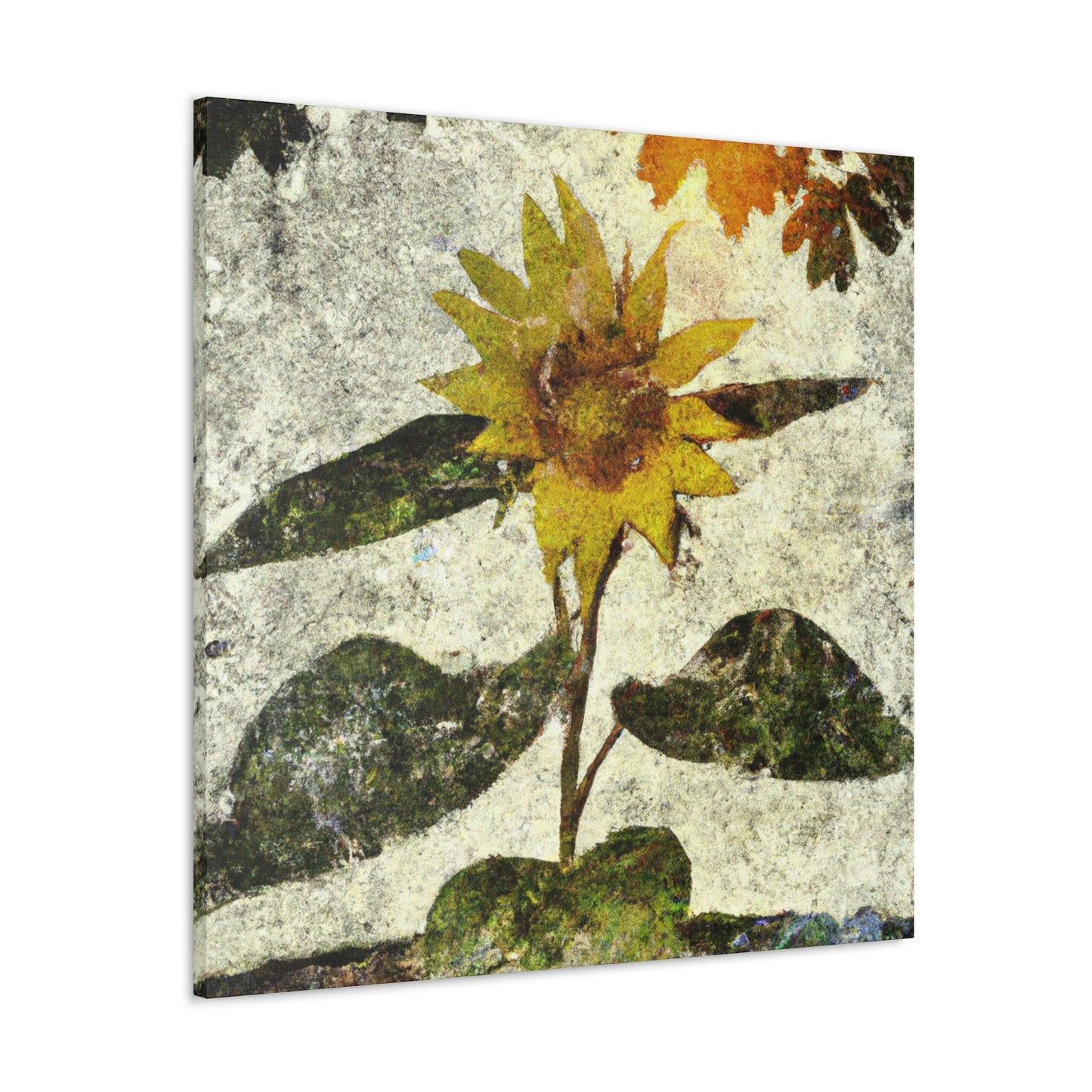 "Sunflower's Brilliant Radiance" - Canvas