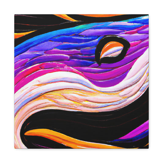 "Eel Art Deco Dream" - Canvas