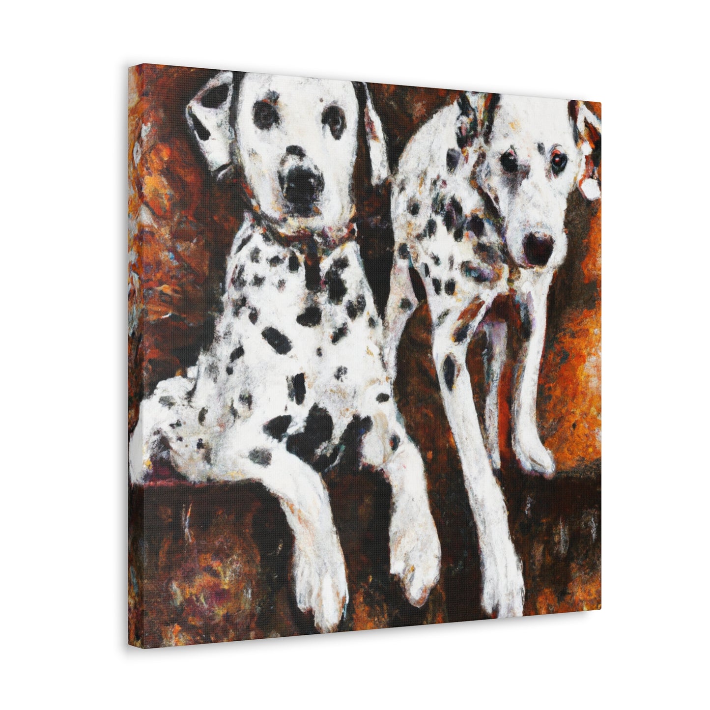 Dalmatian Dreamscape - Canvas