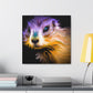 "Prairie Dog Sunset Glow" - Canvas