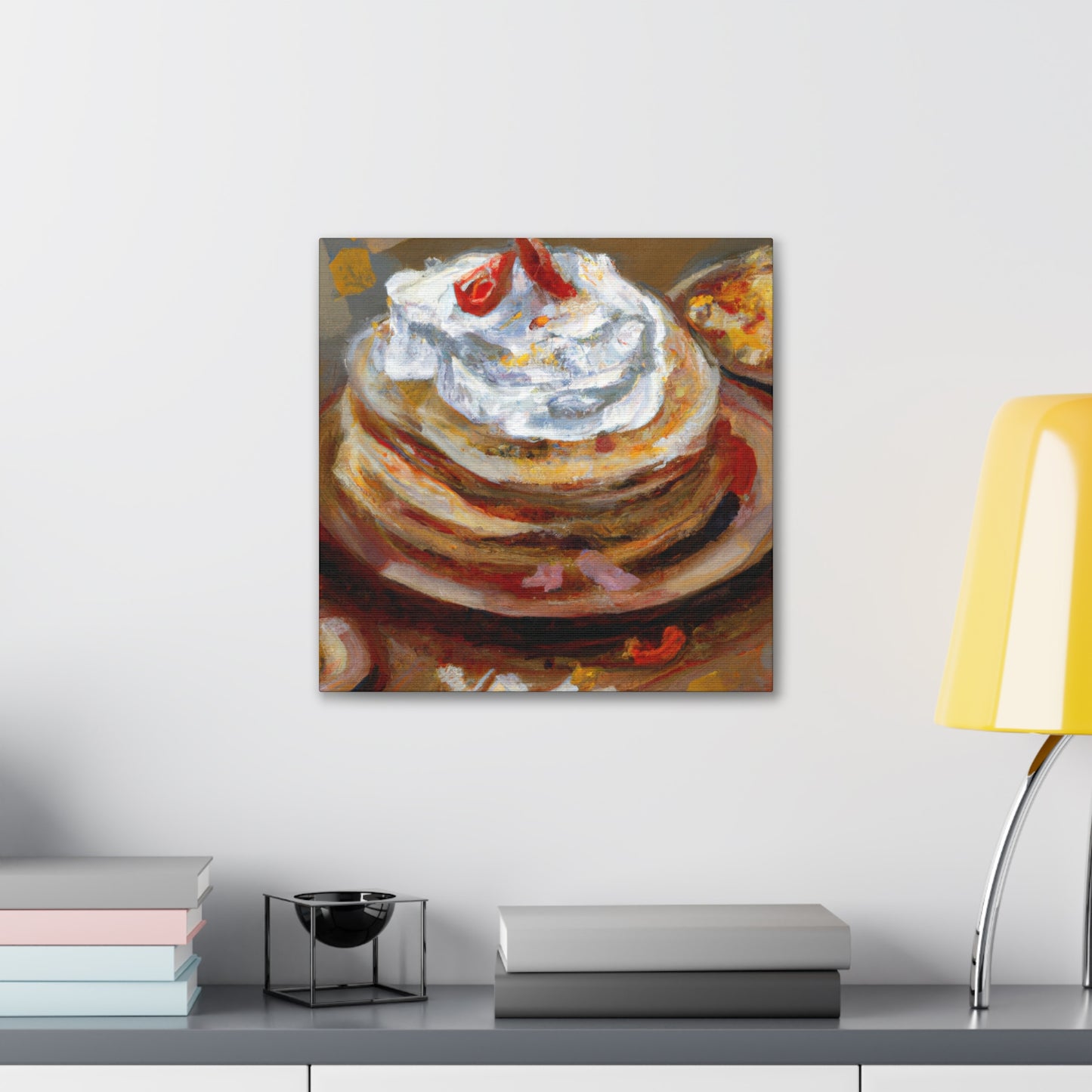 "Pancakes in Impressionism" - Canvas