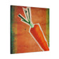 "Carrot in Art Deco" - Canvas