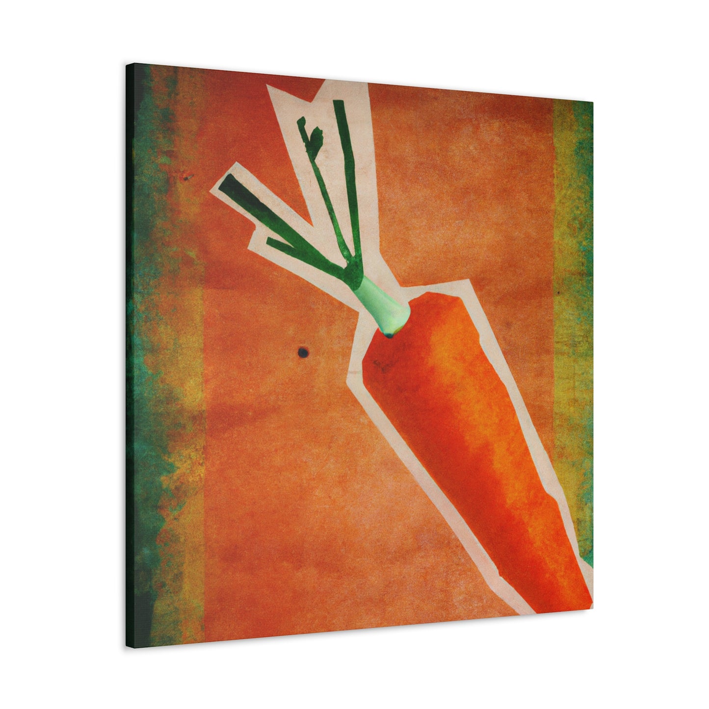 "Carrot in Art Deco" - Canvas