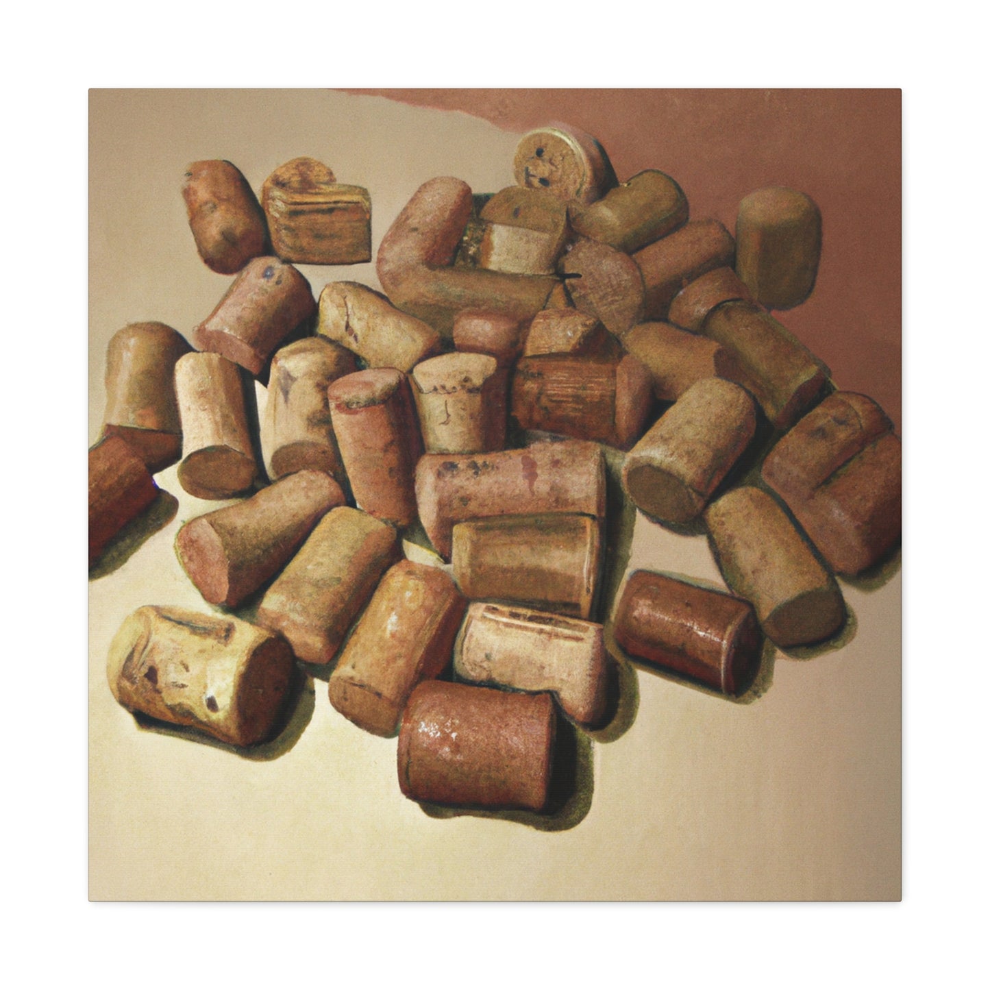 "Corks and Celebration" - Canvas