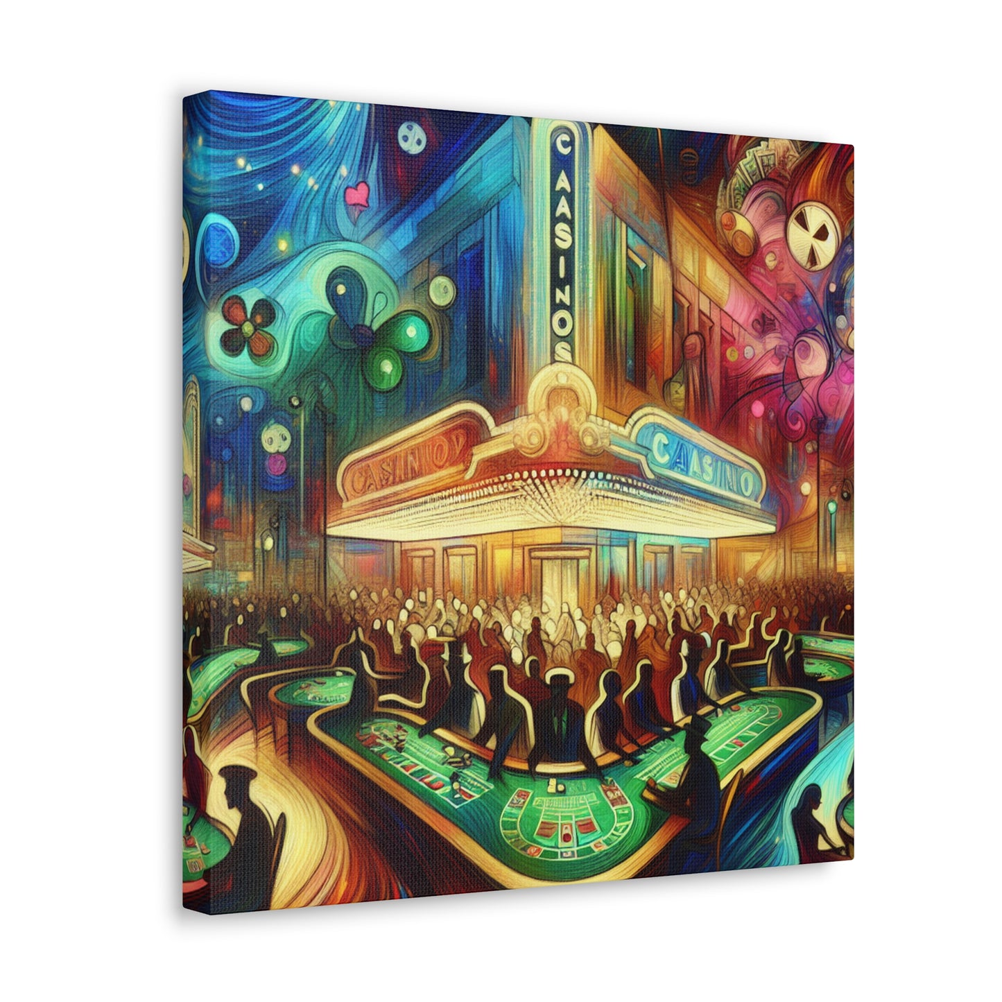 Bizarre Casino Dreamscape - Canvas