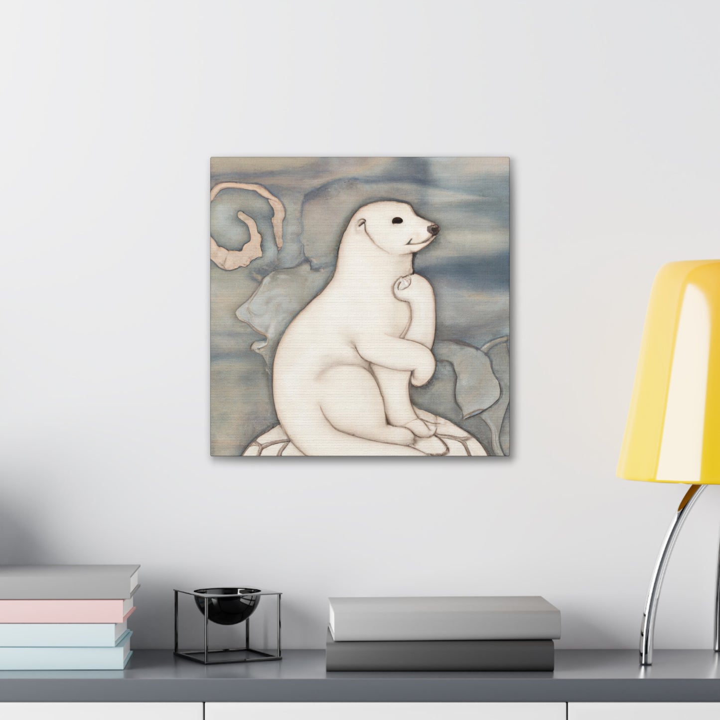 Ermine in Splendor. - Canvas