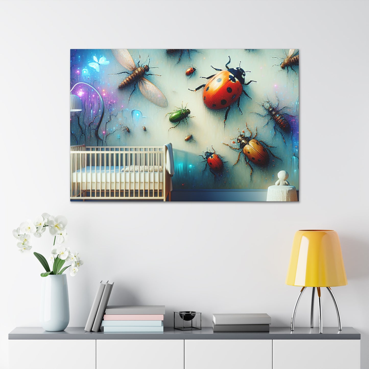 "Enchanted Garden Symphony" - Canvas